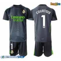 Maglie da calcio Real Madrid Thibaut Courtois #1 Portiere Terza Maglia Bambino 2025-26 Manica Corta (+ Pantaloni corti)